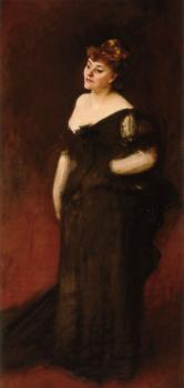 約翰 辛格 薩金特 Portrait of Mrs Harry Vane Milbank 約翰 辛格 薩金特 Portrait of Mrs Harry Vane Milbank